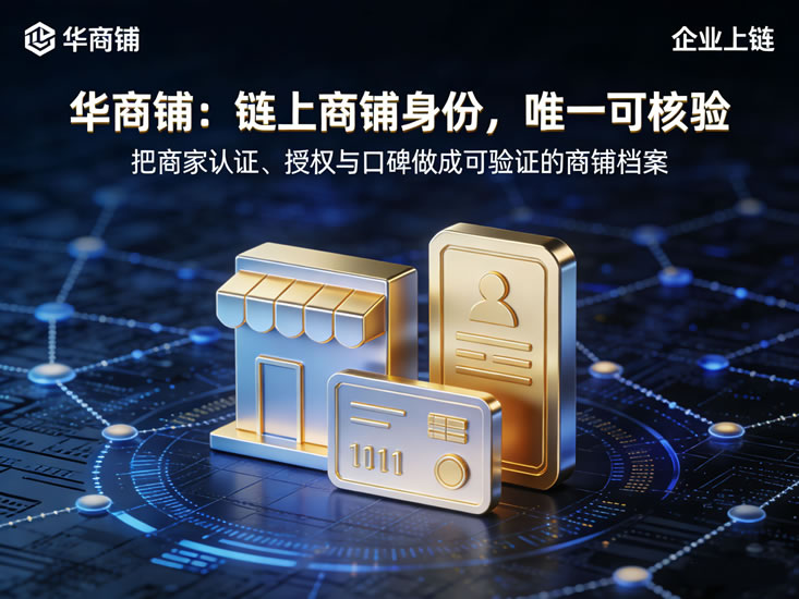 下一代“华商商业基础设施”：为什么华商铺×世界链值得关注？